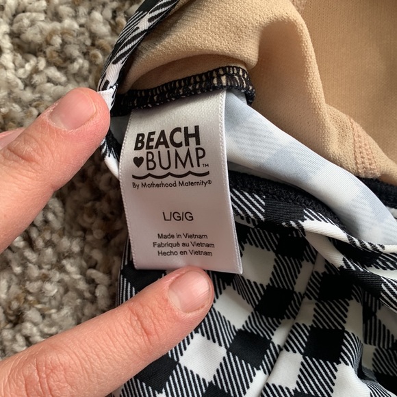 Maternity tankini with skirt bottom - Picture 4 of 4